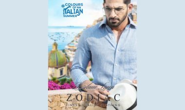झोडियाक प्रस्तुत समर २०२३;  पोसिटानो लिनेन कलेक्शन इटालियन रिवेराच्या अमल्फी कोस्टवर दिसणाऱ्या उन्हाळ्याच्या रंगांनी प्रेरित